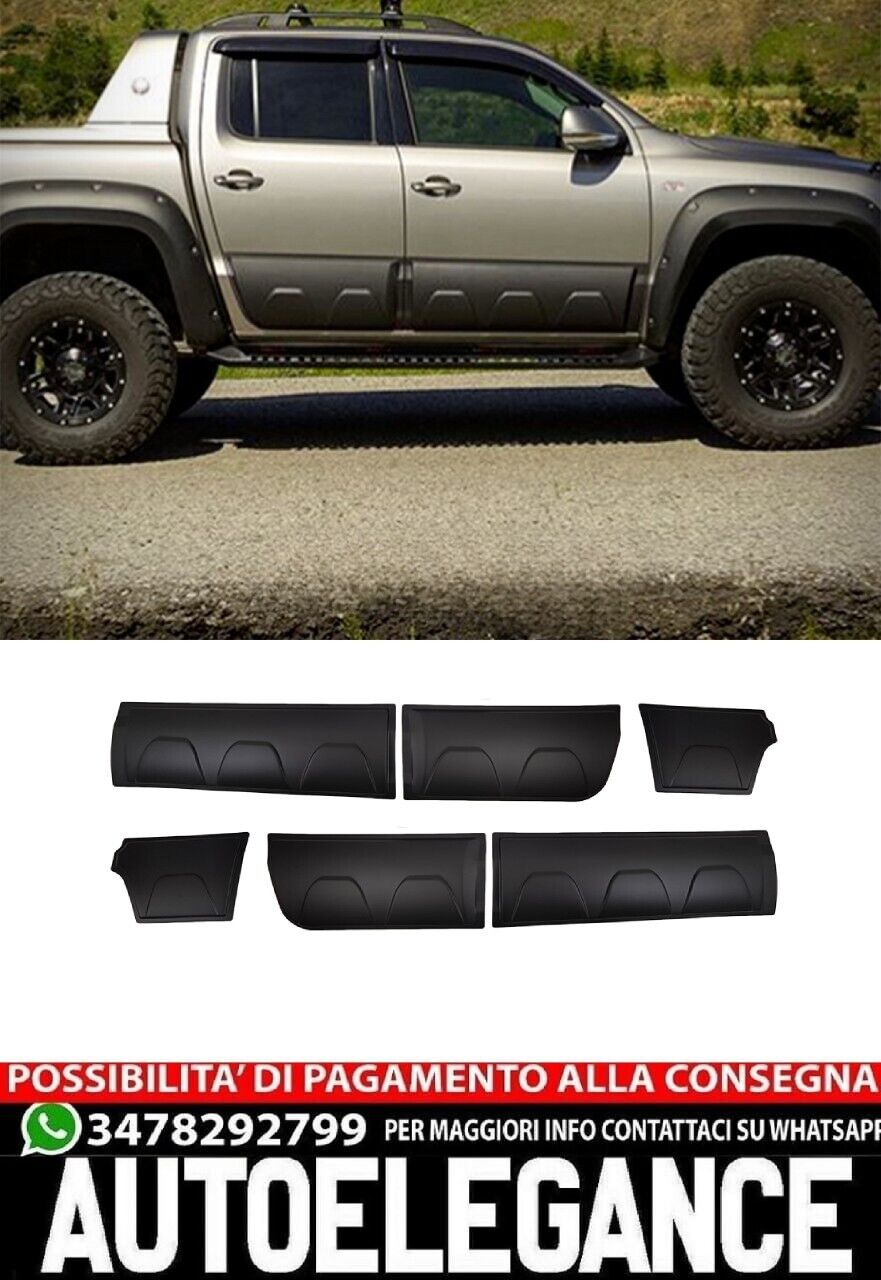 PROTEZIONE PORTIERE ADATTO PER VW AMAROK 2010-2019 LOOK MONSTER