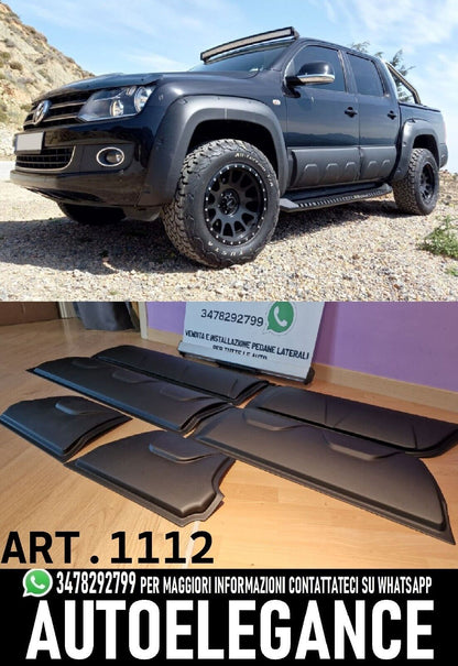 PROTEZIONE PORTIERE ADATTO PER VW AMAROK 2010-2019 LOOK MONSTER