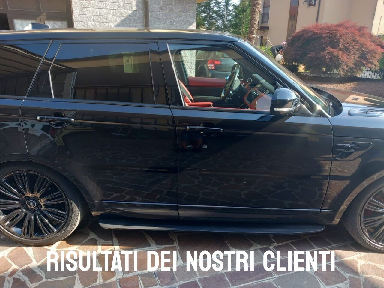 RUNNING BOARDS SUITABLE FOR RANGE ROVER SPORT L494 + RANGE ROVER 4 L405 (VOGUE ) 2013+ 