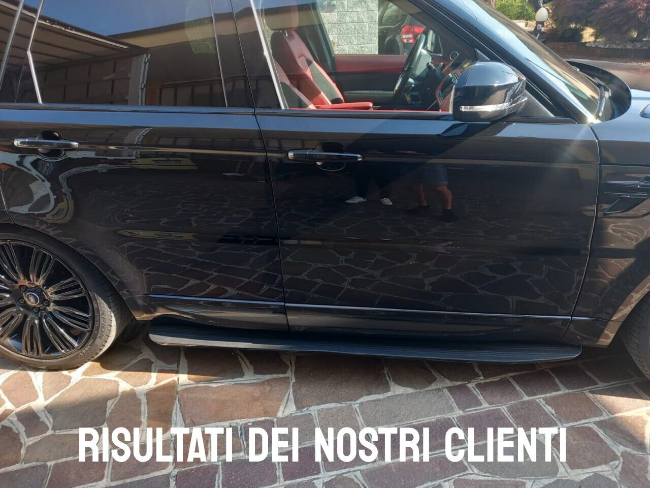 RUNNING BOARDS SUITABLE FOR RANGE ROVER SPORT L494 + RANGE ROVER 4 L405 (VOGUE ) 2013+ 