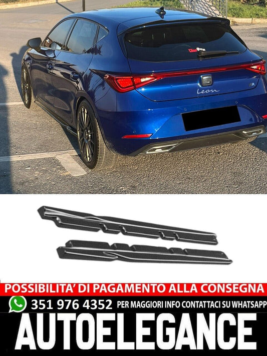 Side skirts suitable for SEAT Leon Fr Mk4 / CUPRA Leon 2020+ (2 Pcs) 