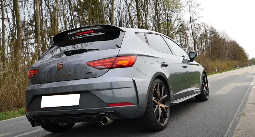ROOF SPOILER SUITABLE FOR LEON 5F 5 DOORS 2012-2020 LOOK R300 ABS
