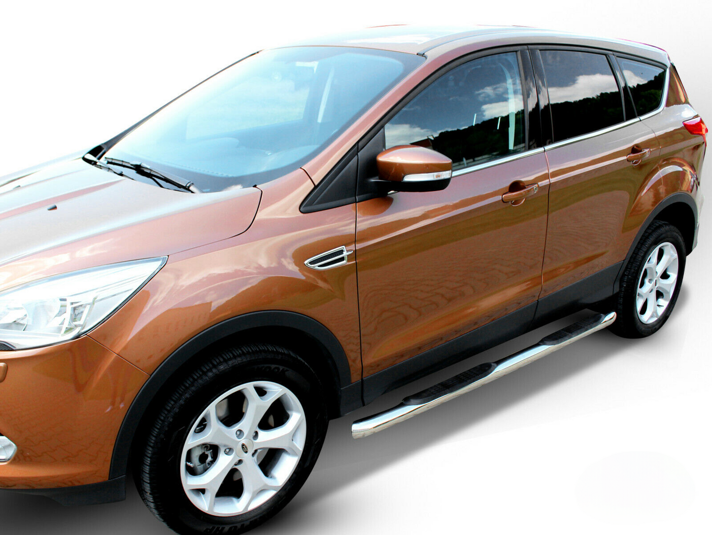 SIDE BARS RUNNING BOARDS FOR FORD KUGA II 2013-2019