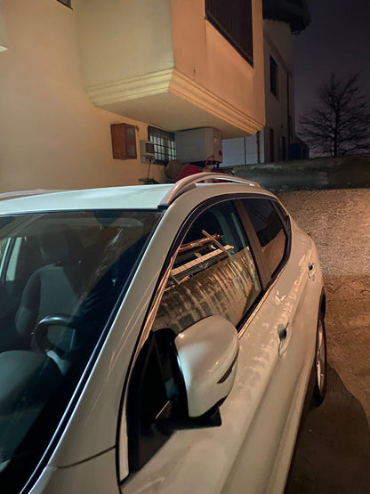 NISSAN QASHQAI J11 13-16 SATIN ROOF BARS ALUMINUM ROOF RACK