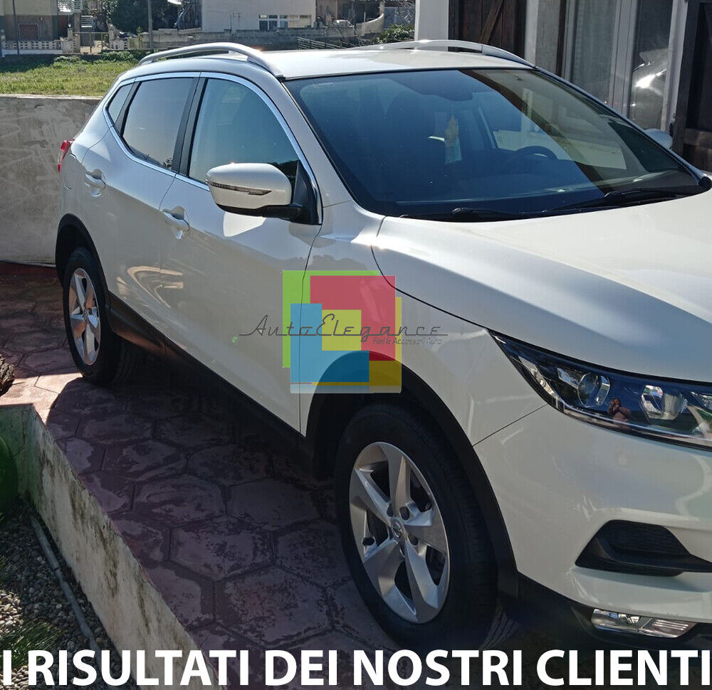 NISSAN QASHQAI J11 13-16 SATIN ROOF BARS ALUMINUM ROOF RACK