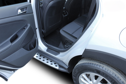 ALUMINUM SIDE STEPS SUITABLE FOR HYUNDAI TUCSON 2015 -2020