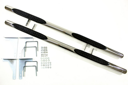 STAINLESS STEEL SIDE STEPS SUITABLE FOR KIA SORENTO 2002-2008