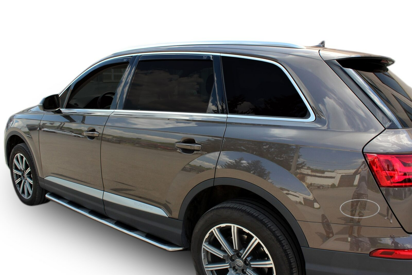 PEDANE LATERALE ALLUMINIO ADATTO PER AUDI Q7 dal 2015