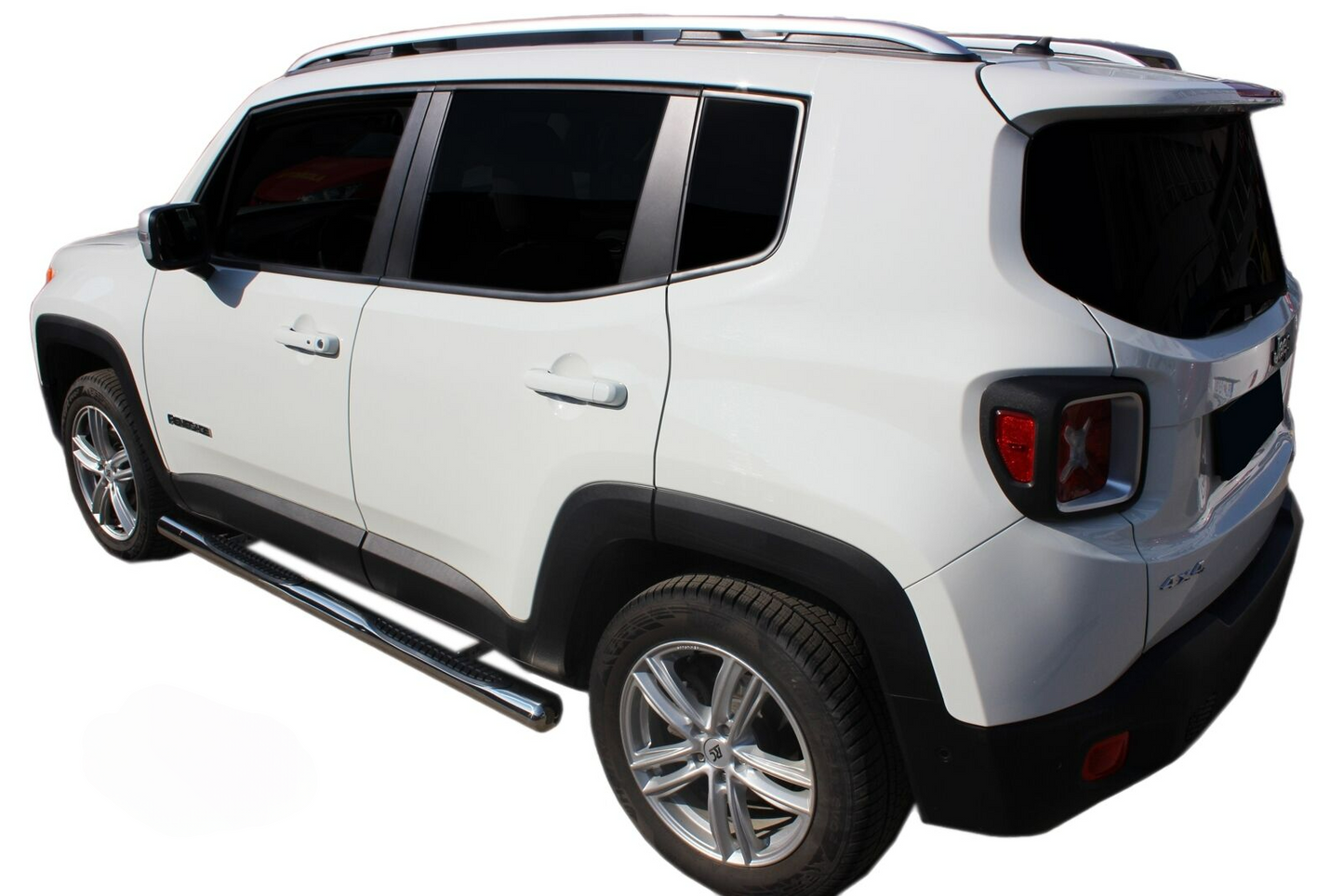 STAINLESS STEEL SIDE STEPS SUITABLE FOR JEEP RENEGADE 2014