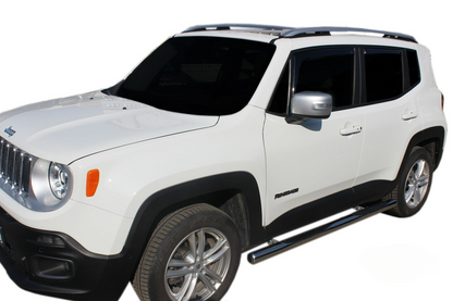 STAINLESS STEEL SIDE STEPS SUITABLE FOR JEEP RENEGADE 2014