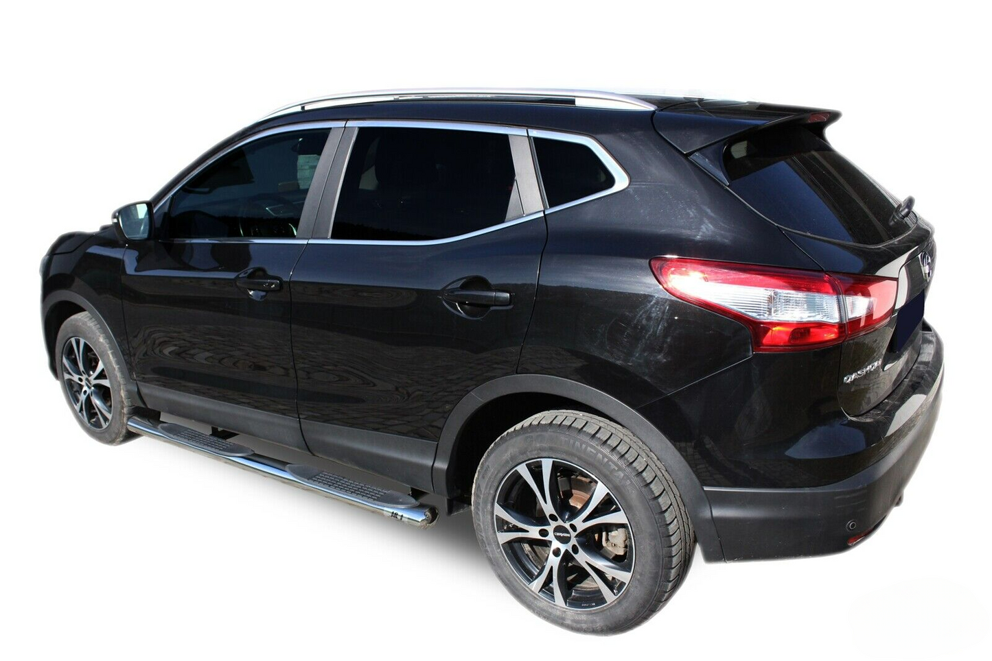 PEDANE SOTTOPORTA LATERALI PER NISSAN QASHQAI J11 2014-2018