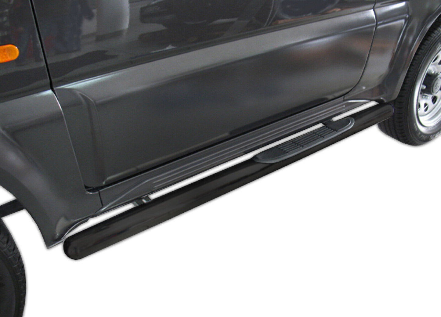PEDANE LATERALI INOX ADATTI PER SUZUKI JIMNY 1998-2018 3 PORTE