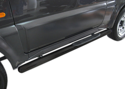PEDANE LATERALI INOX ADATTI PER SUZUKI JIMNY 1998-2018 3 PORTE