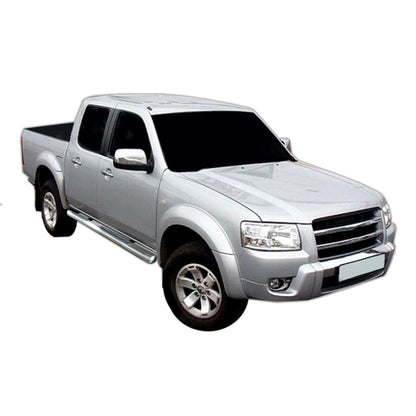 PEDANE LATERALI INOX ADATTI PER FORD RANGER 2006-12