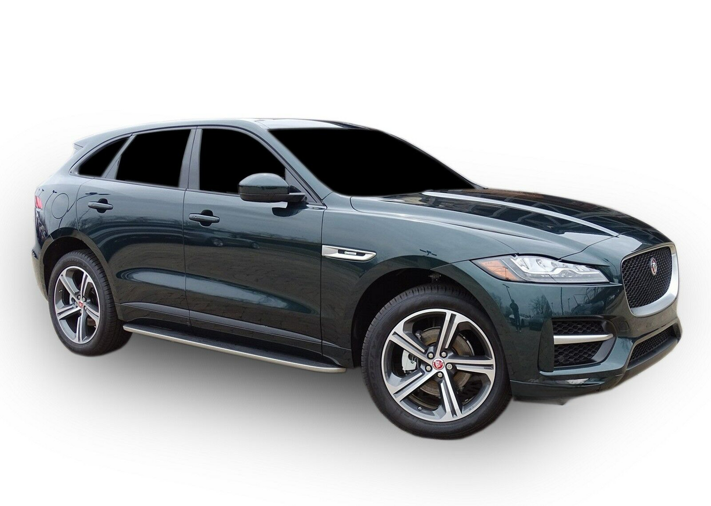 PEDANE LATERALI ALLUMINIO ADATTI PER JAGUAR F- PACE dal 2016