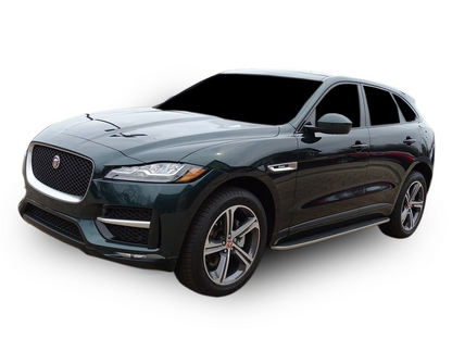 PEDANE LATERALI ALLUMINIO ADATTI PER JAGUAR F- PACE dal 2016