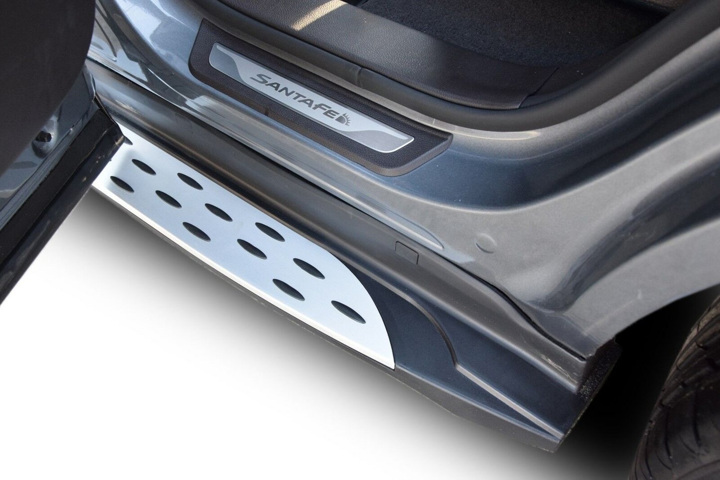PEDANE LATERALI ADATTO PER HYUNDAI SANTA FE 2013 - 2018
