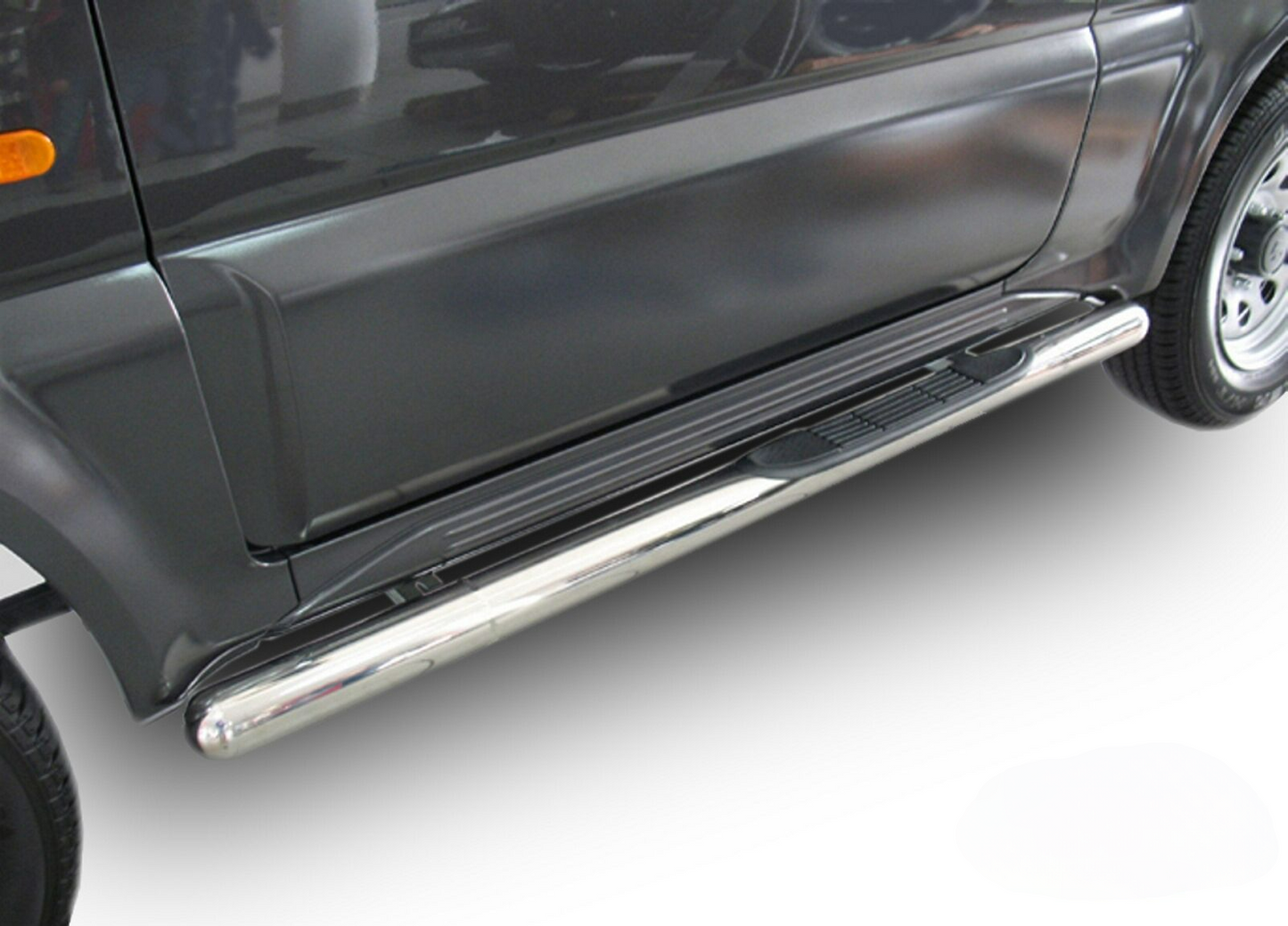 PEDANE LATERALI INOX per SUZUKI JIMNY 3 porte 1998-2018