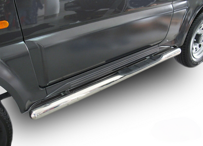 PEDANE LATERALI INOX per SUZUKI JIMNY 3 porte 1998-2018