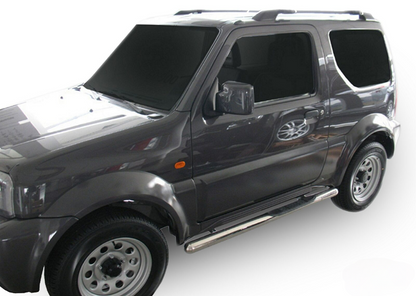 PEDANE LATERALI INOX per SUZUKI JIMNY 3 porte 1998-2018