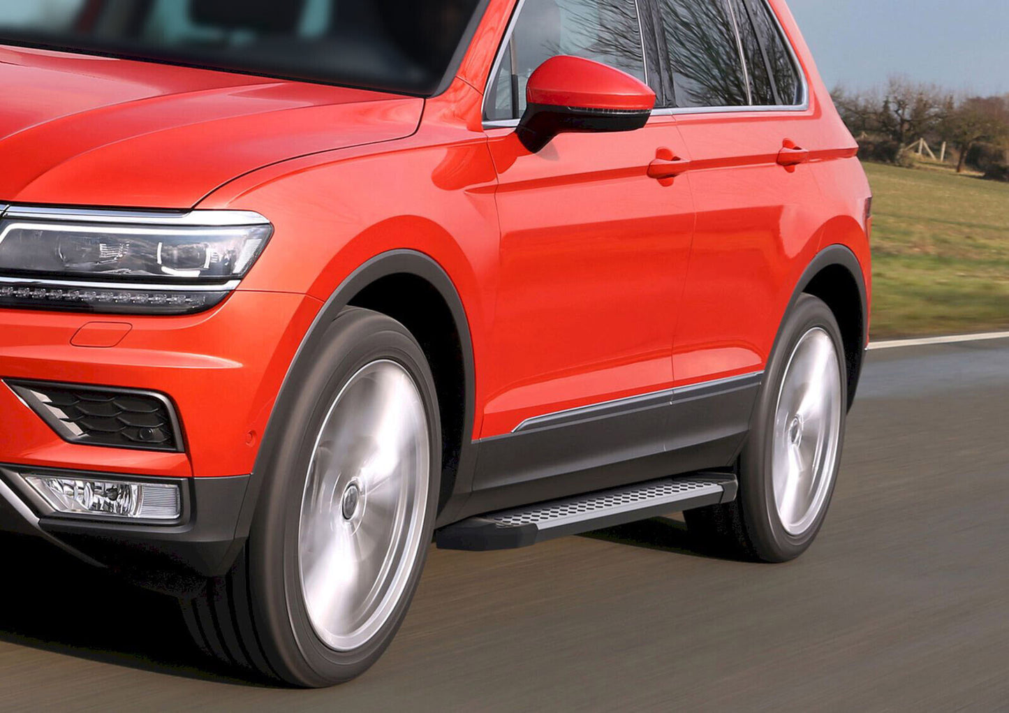 Side Steps Aluminum suitable for VW Tiguan 2016-2024