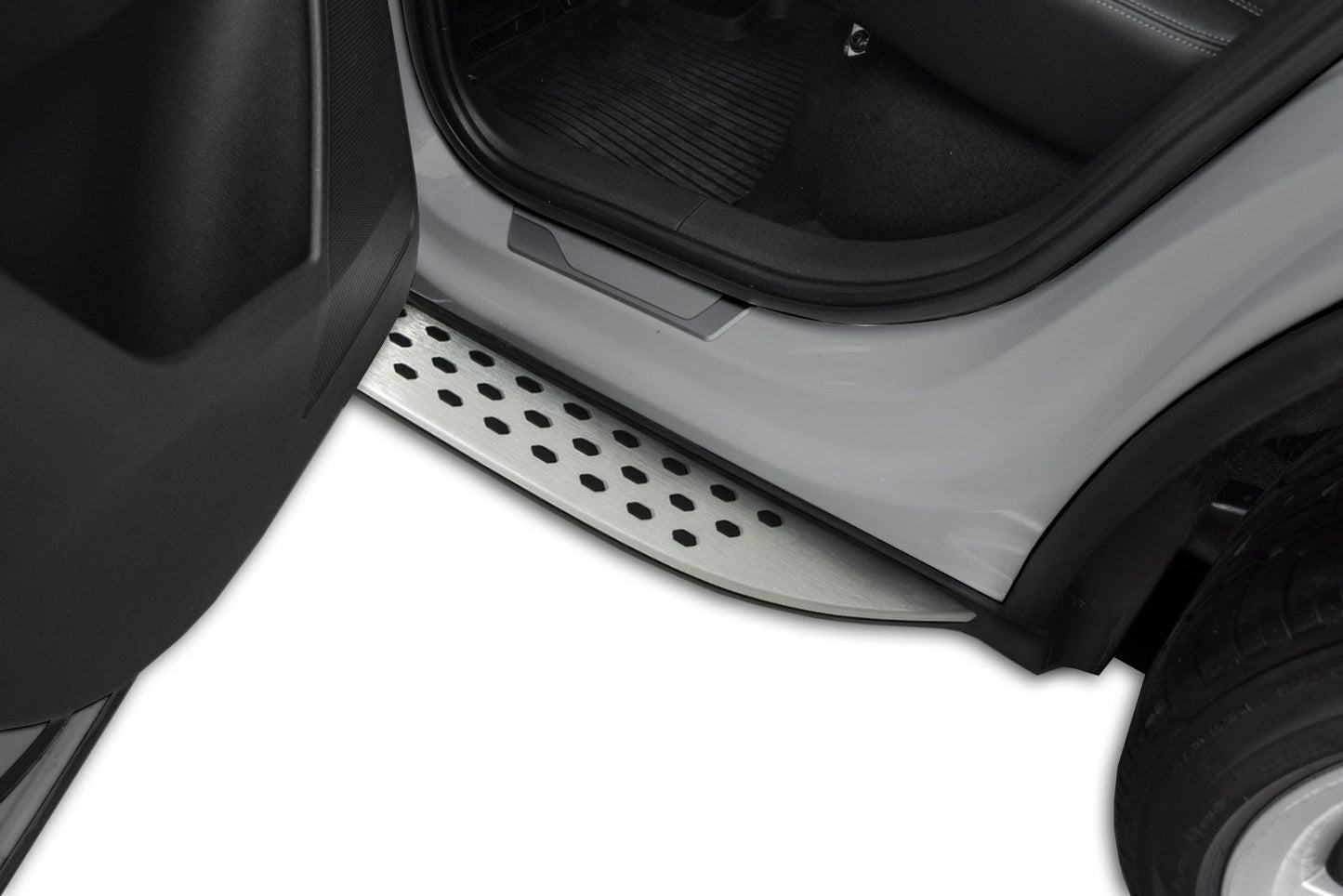 Side Steps Running Boards ALUMINUM SUITABLE for Chevrolet Captiva 2012-2018