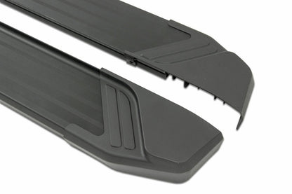 Pedane Laterale ALLUMINIO ADATTO per Kia Sportage 2010-2015 Basic Black