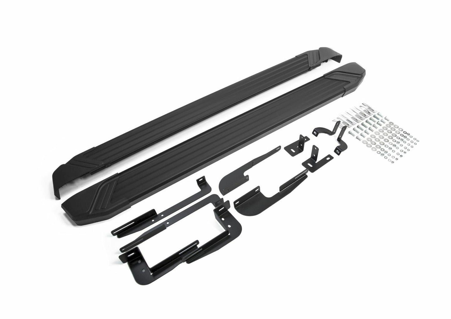 Pedane Laterale ALLUMINIO ADATTO per Kia Sportage 2010-2015 Basic Black