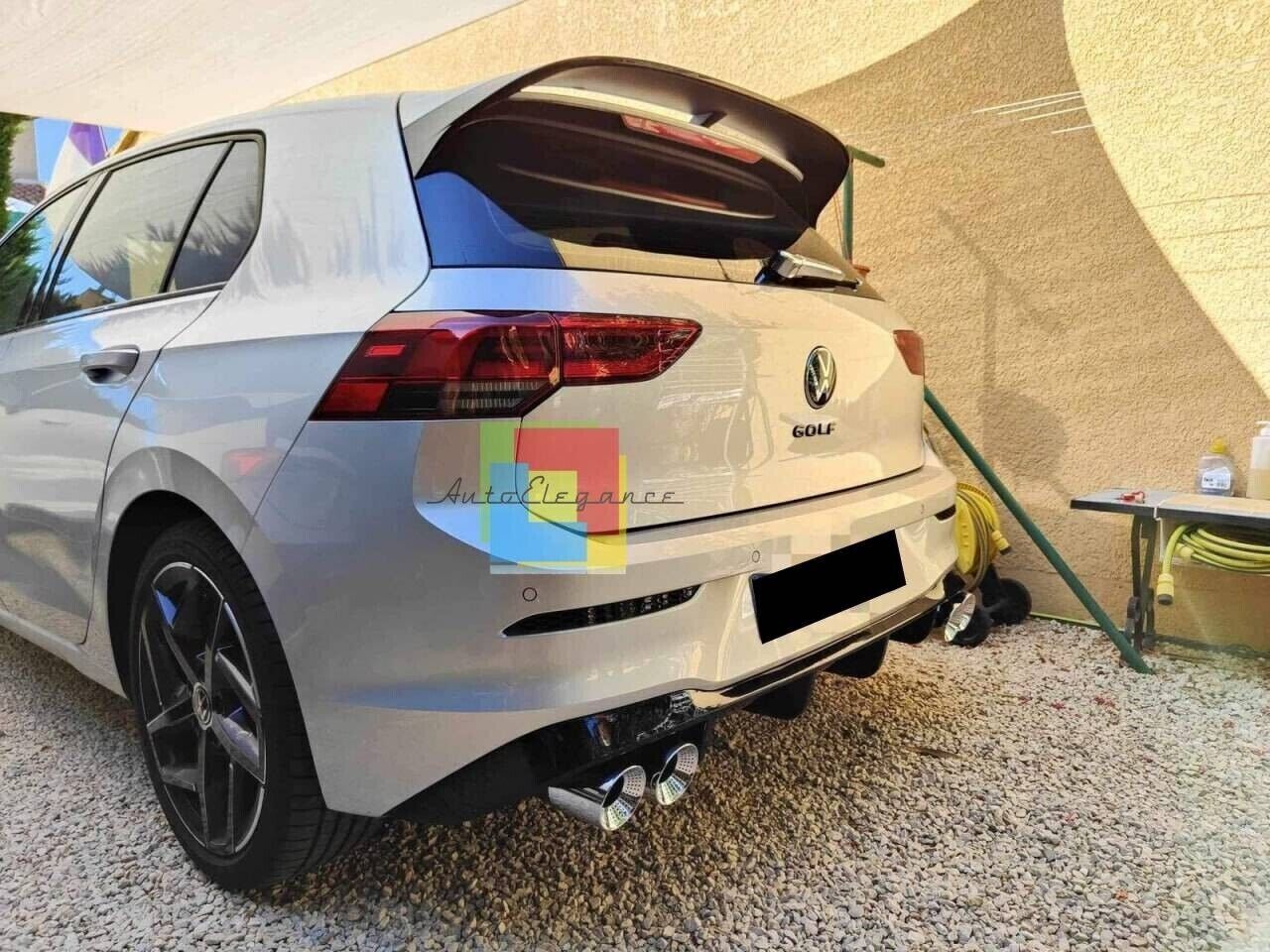 💎DIFFUSORE ADATTO PER VW GOLF 8 2+2 LOOK R DESIGN SPORTIVO💎