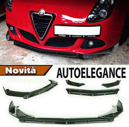 Splitter suitable for alfa romeo giulietta GLOSSY BLACK RS LOOK BLADE 