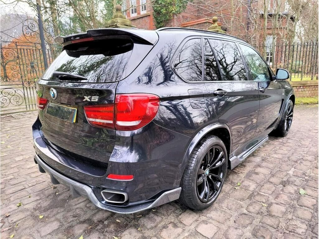 FRONT SPOILER SUITABLE FOR BMW X5 F15 CARBON LOOK TOP SPOILER 