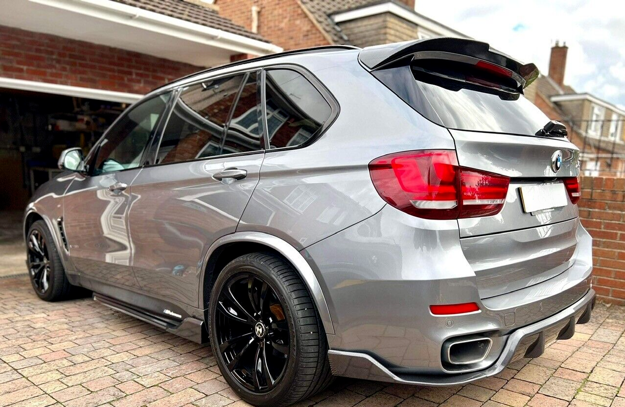 FRONT SPOILER SUITABLE FOR BMW X5 F15 CARBON LOOK TOP SPOILER 
