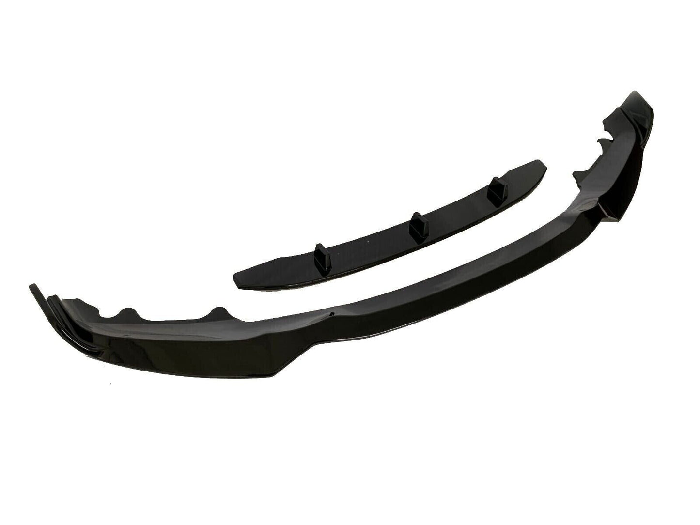 FRONT SPLITTER SUITABLE FOR BMW X5 G05 GLOSSY BLACK 