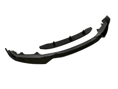 FRONT SPLITTER SUITABLE FOR BMW X5 G05 GLOSSY BLACK 