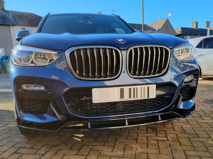 SPLITTER ANTERIORE ADATTO PER BMW X3 X3M SPORT GO1 2017