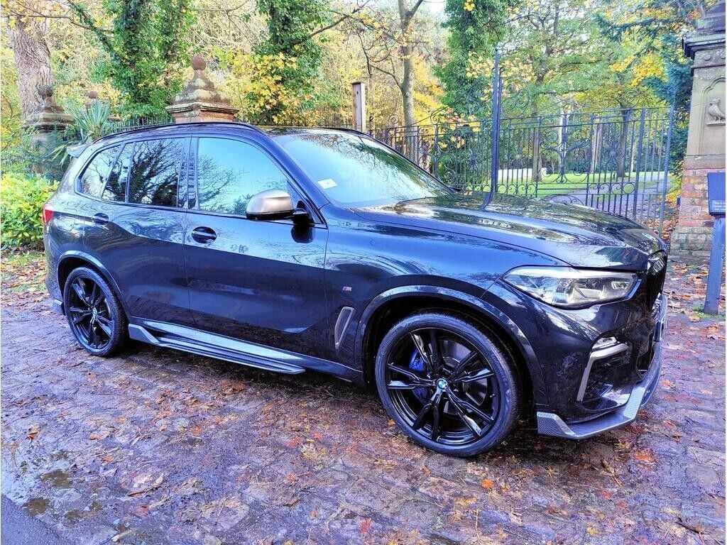 SPLITTER ADATTO PER BMW X5 F15 2013-2018 M STILE NERO LUCIDO