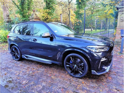SPLITTER ADATTO PER BMW X5 F15 2013-2018 M STILE NERO LUCIDO