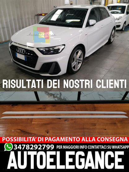 Side skirts suitable for Audi A1GB year 2018+ abs