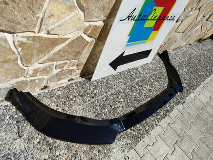 SPLITTER VW GOLF 8 VIII UNDER FRONT BUMPER ABS GLOSSY BLACK BLADE