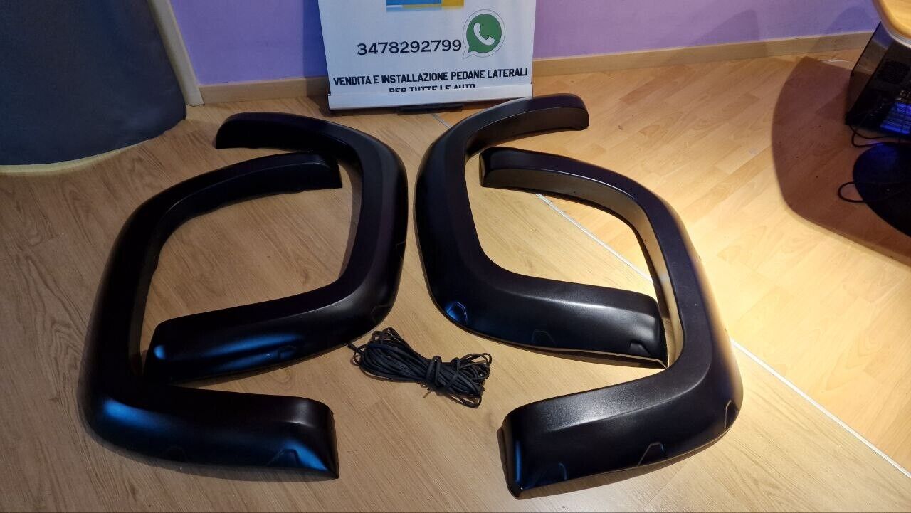 FENDER EXTENSIONS SUITABLE FOR VW AMAROK 2010-2016 SPORTY LOOK