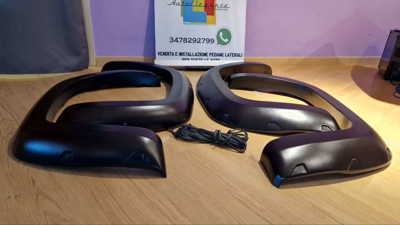 FENDER EXTENSIONS SUITABLE FOR VW AMAROK 2010-2016 SPORTY LOOK