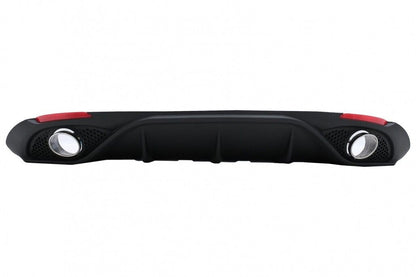 ✨DIFFUSORE DAM ADATTO PER ALFA ROMEO GIULIA LOOK VELOCE OPACO+TERMINALI CROMATI✨