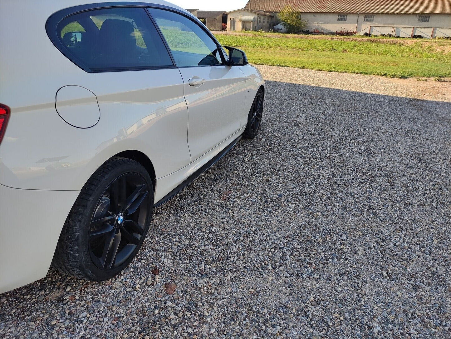 🔝BMW SERIE 1 F40 🔝LAME SOTTO MINIGONNE LATERALI SOTTOPORTA SPORTIVI ABS🔝