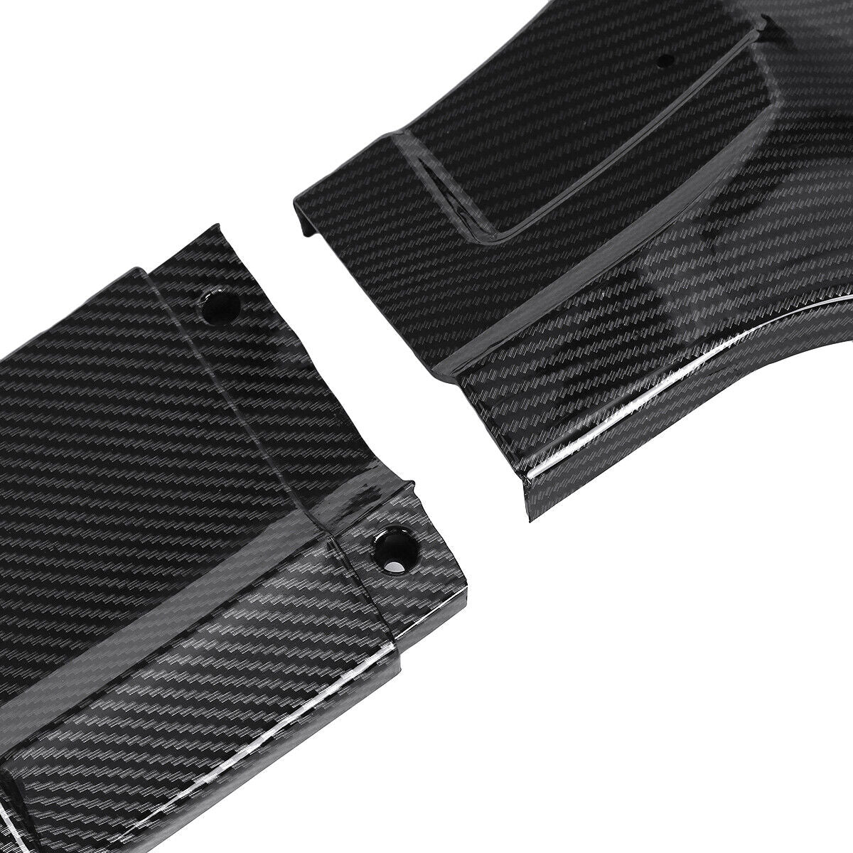 🤩Front Splitter Bumper SUITABLE For Golf MK7 MK7.5 GTI 14-19 Carbon Look 🤩