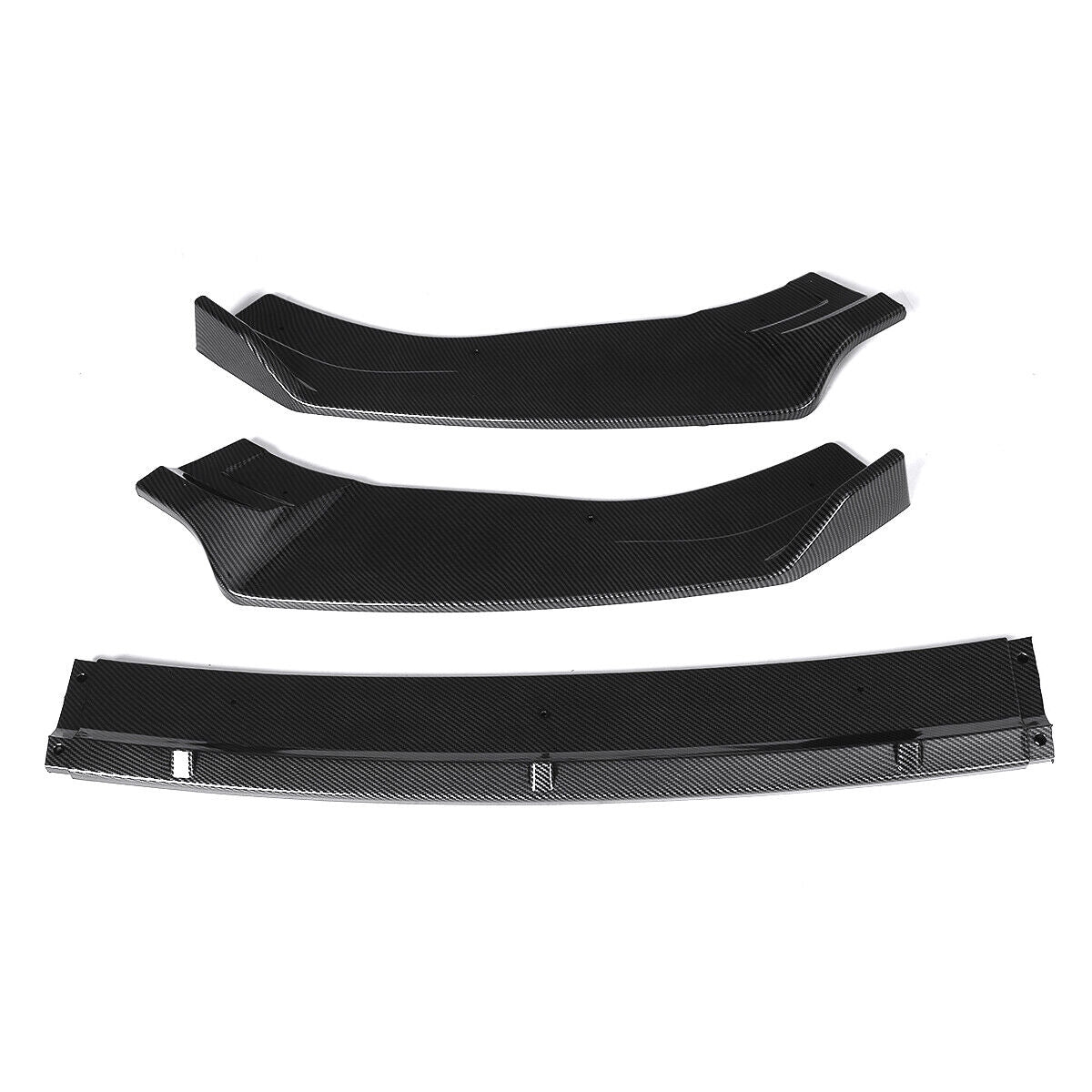 🤩Front Splitter Bumper SUITABLE For Golf MK7 MK7.5 GTI 14-19 Carbon Look 🤩
