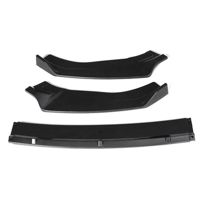 🤩Front Splitter Bumper SUITABLE For Golf MK7 MK7.5 GTI 14-19 Carbon Look 🤩