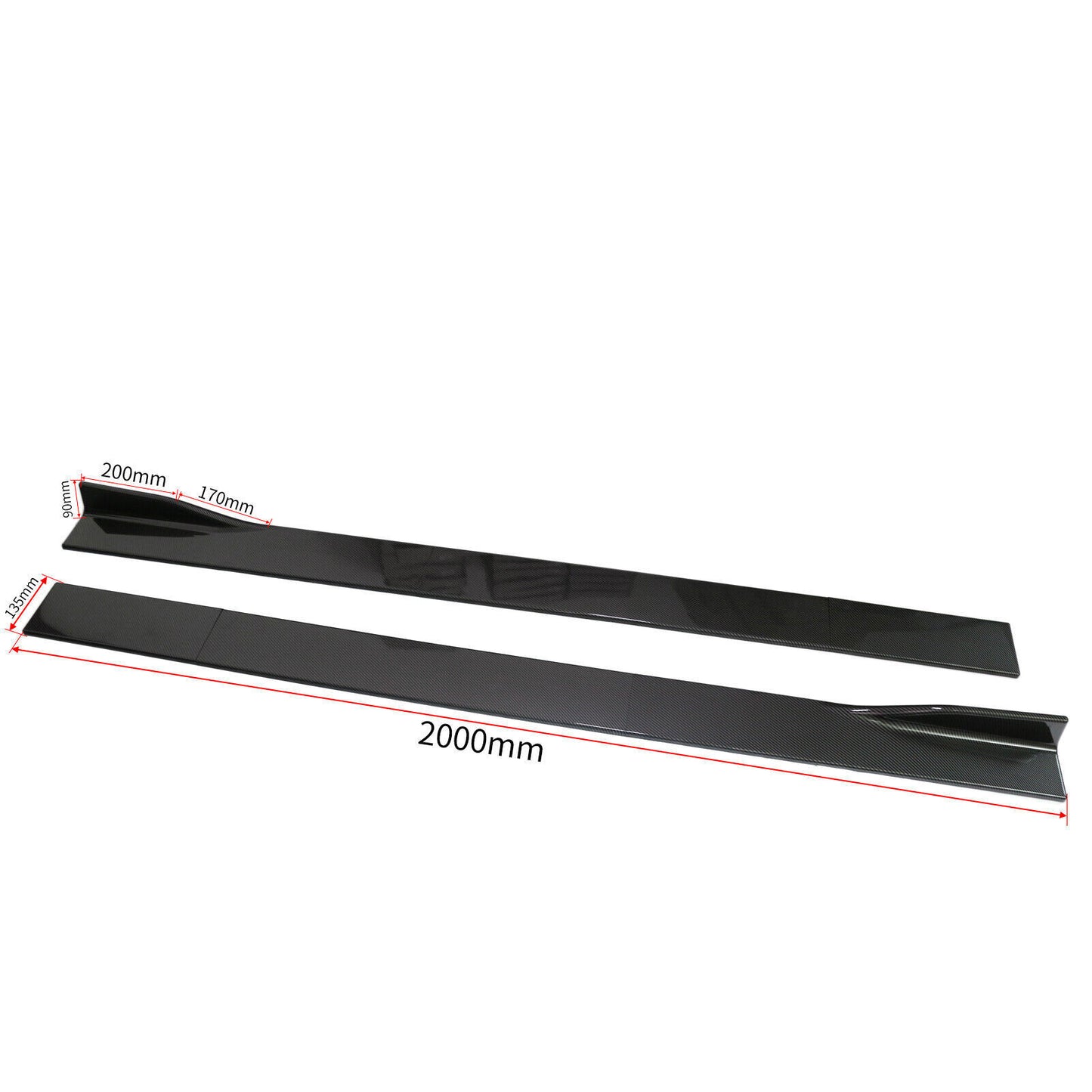 🏁FRONT BUMPER SPLITTER, SIDE SKIRTS SUITABLE FOR MERCEDES CLASSEC W204 11-14
