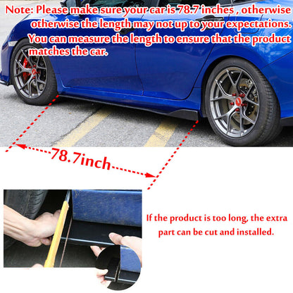 🏁FRONT BUMPER SPLITTER, SIDE SKIRTS SUITABLE FOR MERCEDES CLASSEC W204 11-14