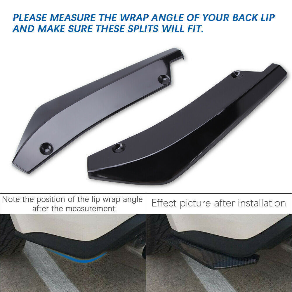 ⭐Aero flaps adatto per FORD FOCUS MONDEO nero lucido⭐