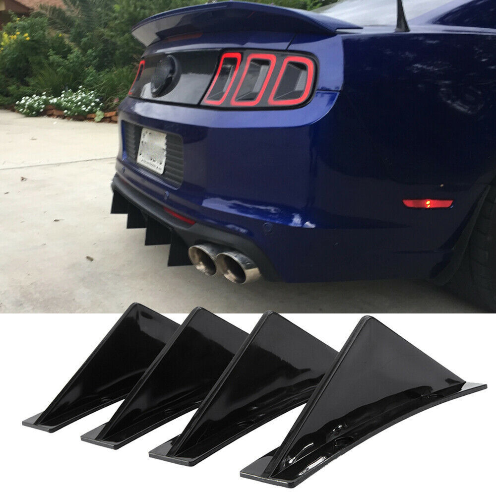 ⭐Aero flaps adatto per AUDI A3 A4 A5 S5 RS5 nero lucido⭐